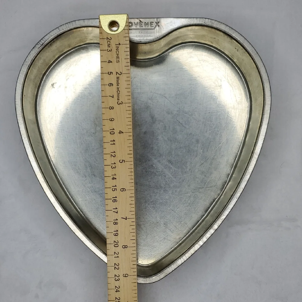 Heart Shape Baking Pans Set of 2 Love